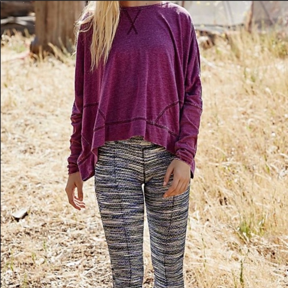 Free People Movement On It Knit Flare Pants XS
